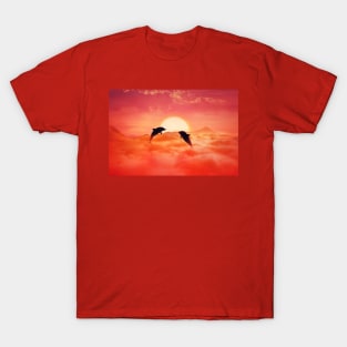 flying dolphins T-Shirt